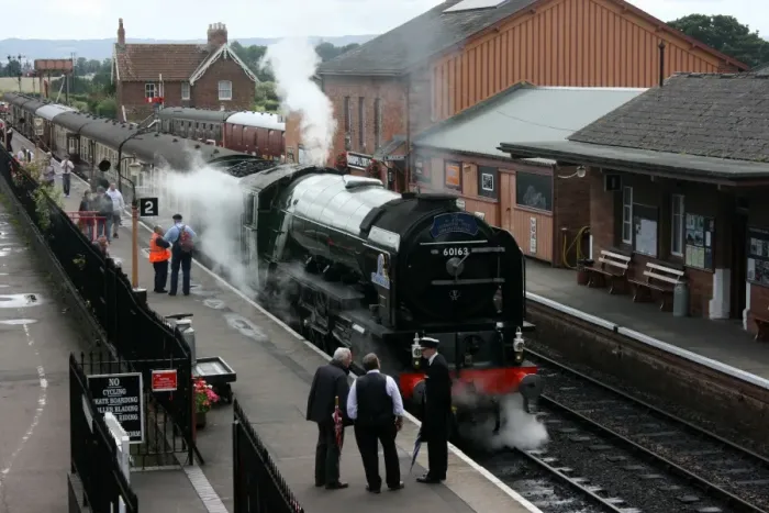Framed Print : Tornado loco at Bishops Lydeard, Somerset Framed Print : Tornado loco at Bishops Lydeard, Somerset
