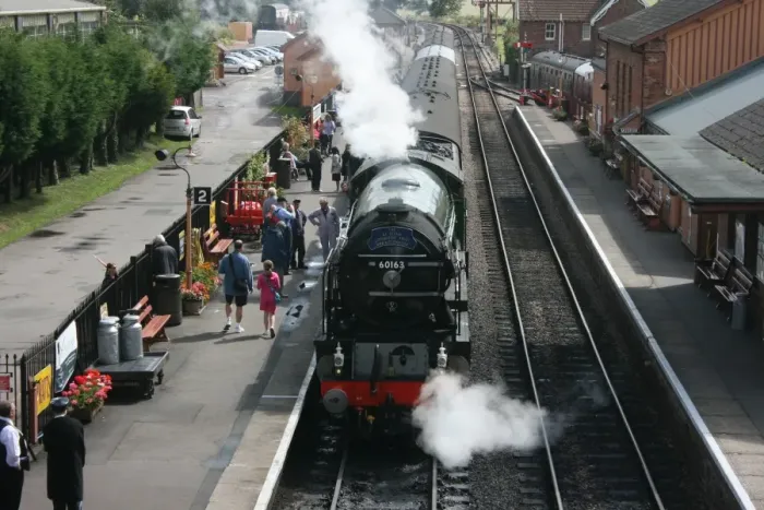 Framed Print : Tornado loco at Bishops Lydeard, Somerset Framed Print : Tornado loco at Bishops Lydeard, Somerset