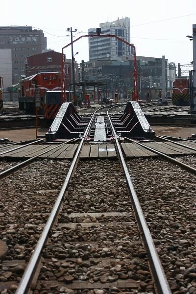 Turntable at Changhua Roundhouse, Taiwan