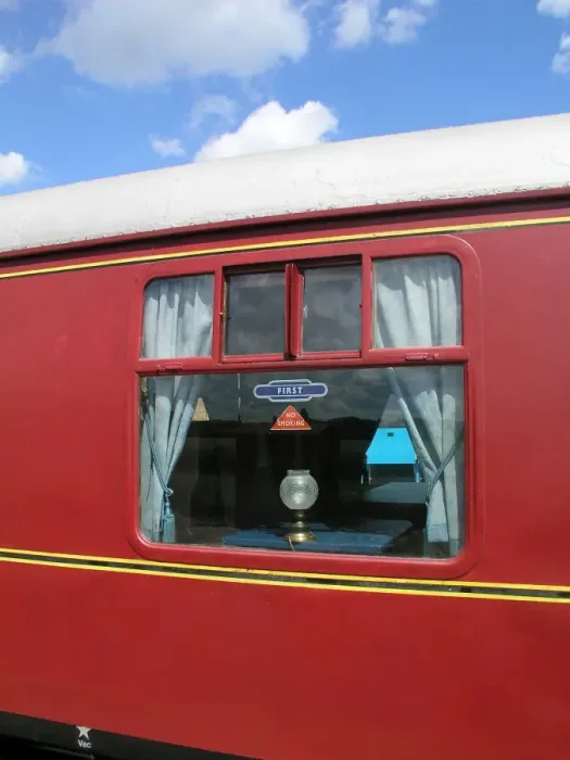 Framed Print : West Somerset Railway, The Quantock Belle, Luxury Dining Train at Bishops Lydeard station