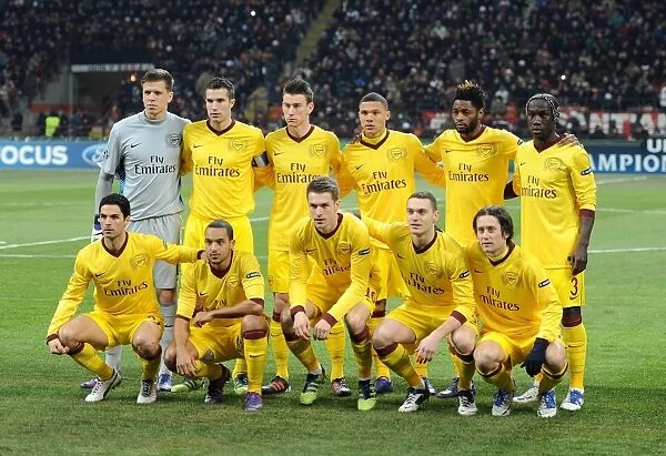 Arsenal vs AC Milan - UEFA Champions League Round of 16, 2012: The Clash at San Siro