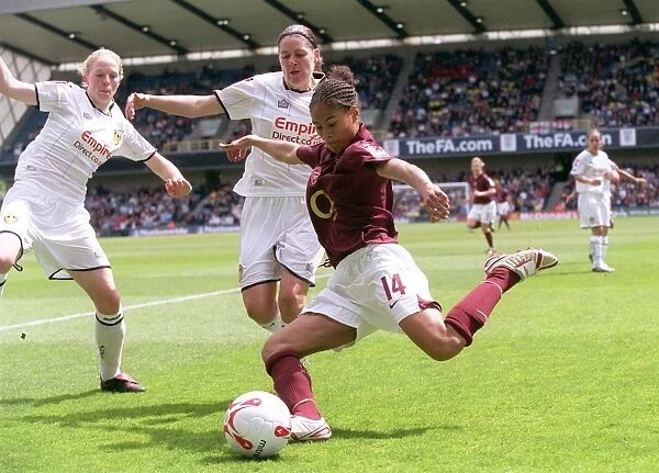 Arsenal Women's Victory: 5-0 Over Leeds United in the FA Cup Final at The Den, 2006