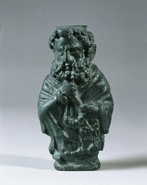 Bronze bust of Serapis, From Volubilis (Morocco)