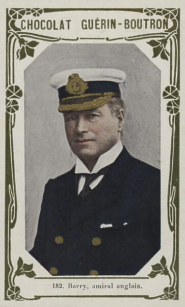 Barry, amiral anglais (coloured photo)