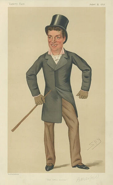 Lord Charles Beresford (colour litho)