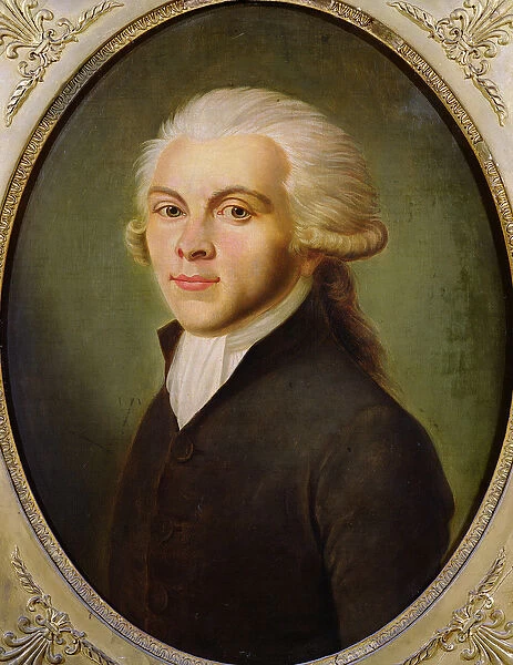 Maximilien de Robespierre (1758-94) c. 1793 (oil on canvas)