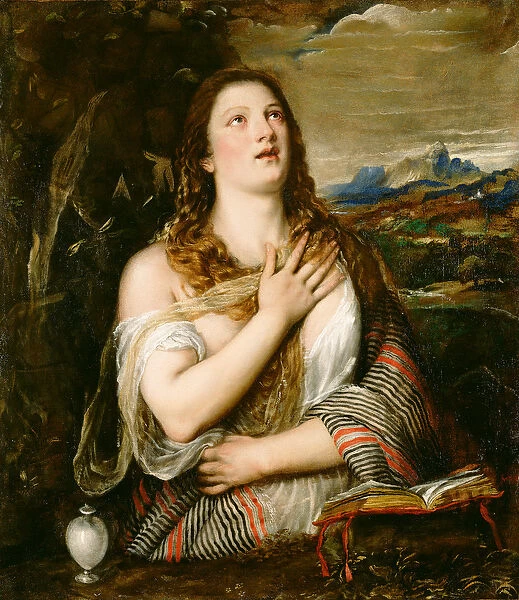 The Penitent Magdalene, c. 1555-65 (oil on canvas)