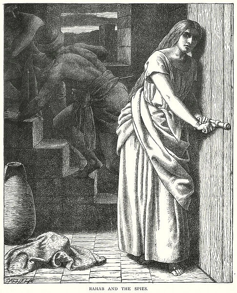 Rahab and the Spies (engraving)