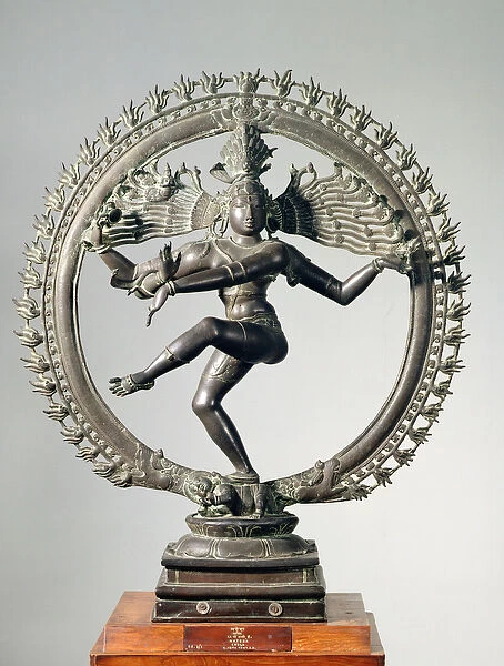 Shiva Nataraja, Tamil Nadu, Late Chola (bronze)