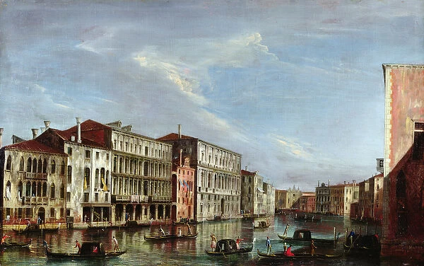 View of Venice (oil on canvas)
