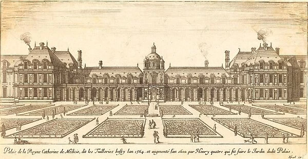 Israa'l Silvestre, French (1621-1691), Palais de la Reyne Catherine de Medicis, 1650-1655