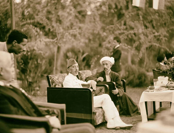 King Faysal Faisal I Iraq left brother Emir Abdullah