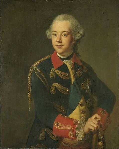 Portrait of William V, Prince of Orange-Nassau, Johann Georg Ziesenis, 1763 - 1776