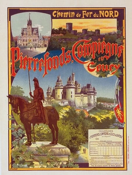 Poster for la Cie du Nord : Pierrefonds