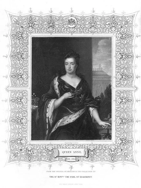 Anne, Queen of Great Britain, (19th century). Artist: J Cochran