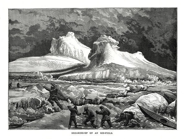 Breaking-up of an Ice-Field, 1877