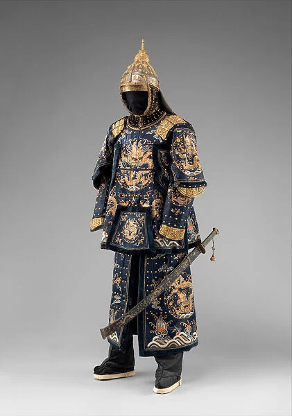 Ceremonial armour for a High Ranking Official, Chinese, 18th century. Creator: Unknown