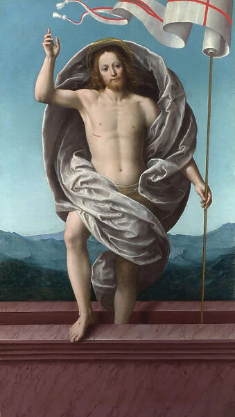 Christ rising from the Tomb, c. 1540. Artist: Ferrari, Gaudenzio (ca 1477-1546)