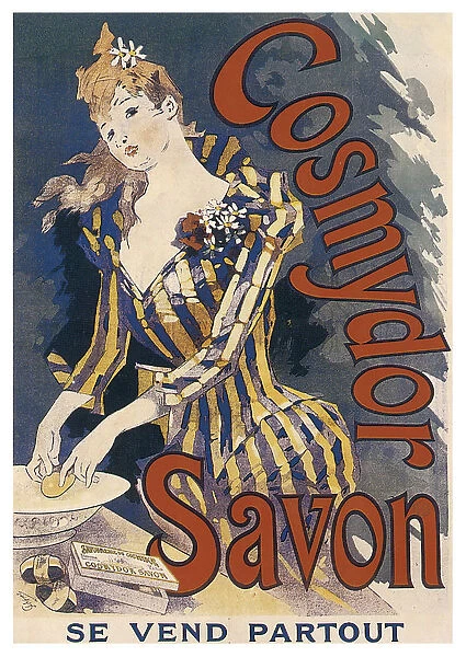 Cosmydor Savon, 1891. Artist: Cheret, Jules (1836-1932)