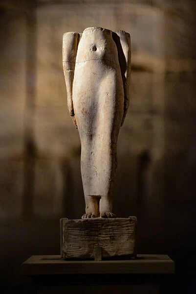 Egyptian Artifact Female Form. Creator: Viet Chu