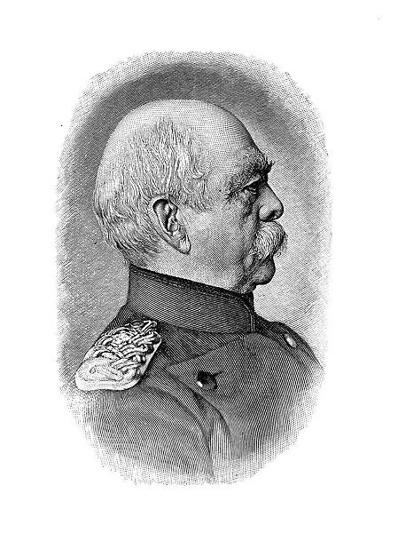 Otto von Bismarck, German statesman, 1885