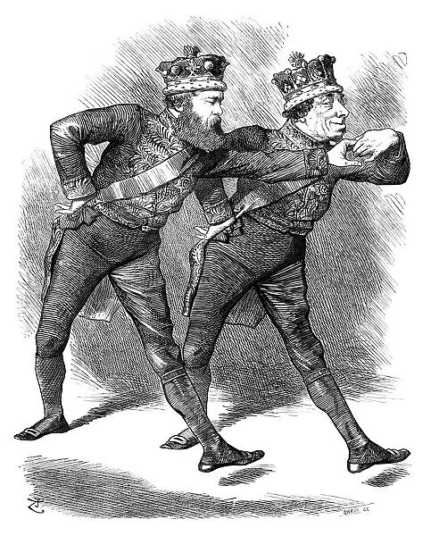 The Pas De Deux!, 1878. Artist: Swain
