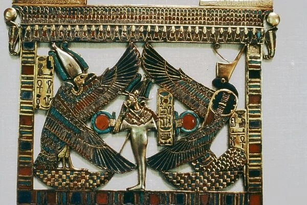 Pectoral Plaque from the Tomb of Tutakhamun, New Kingdom, c1332BC-1323 BC