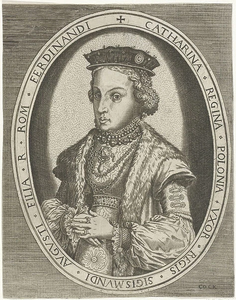 Portrait Catherine Jagiellon (1526-1583), ca 1550-1565