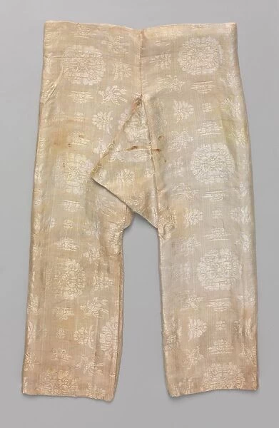 Princes trousers and lining, 700s. Creator: Unknown