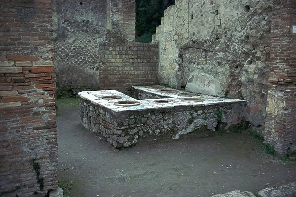 Roman food-shop in Herculaneum, 1st century