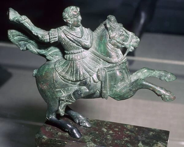 Roman statuette of Alexander the Great on horseback