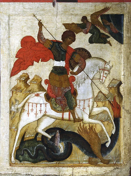 Saint George and the Dragon, early 16th century