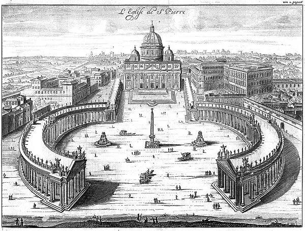 St Peters Basilica, Rome, 1702