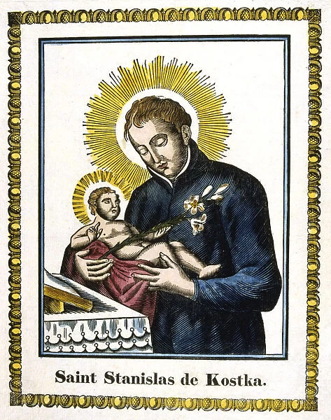 St Stanislas Kostka, 16th century Polish Saint, 19th century
