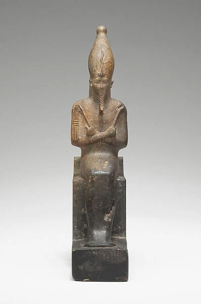 Statuette of Osiris, Egypt, Late Period, Dynasty 26 (664-525 BCE). Creator: Unknown