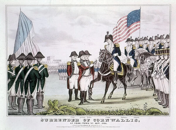 Surrender of Cornwallis, Yorktown, Virginia, 1781