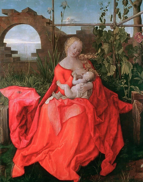 The Virgin and Child, The Madonna with the Iris, 1500-1510. Artist: Albrecht Durer