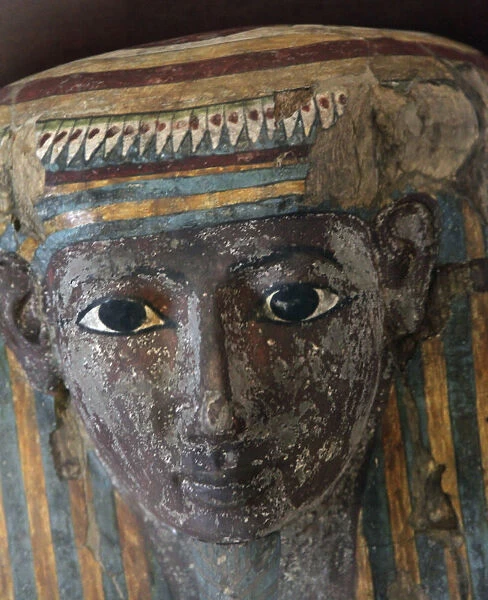 Wooden sarcophagus of Pa-Kush, priest of Amun?