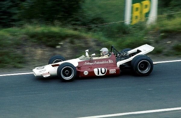 Formula One World Championship: Vic Elford, driving a customer McLaren Cosworth M7A, finished in fifth place