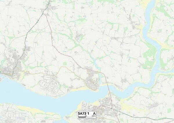 Pembrokeshire SA73 1 Map