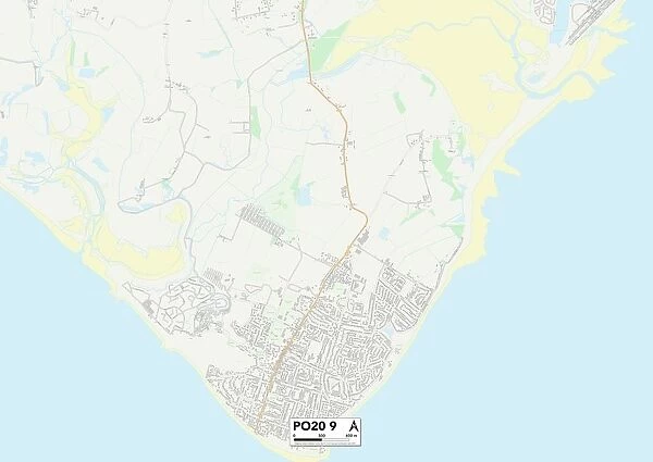 Sussex PO20 9 Map