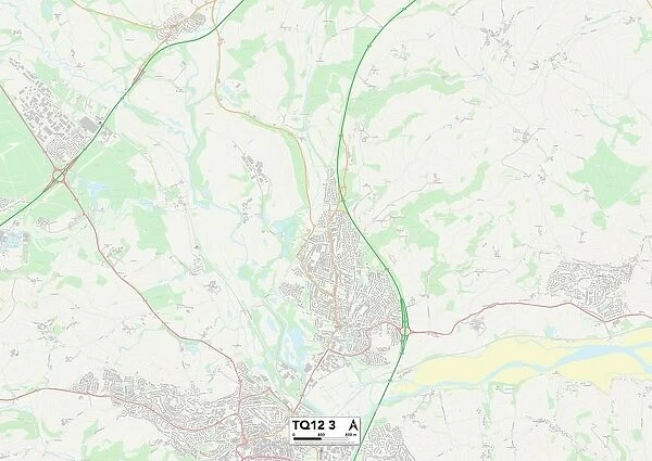 Teignbridge TQ12 3 Map