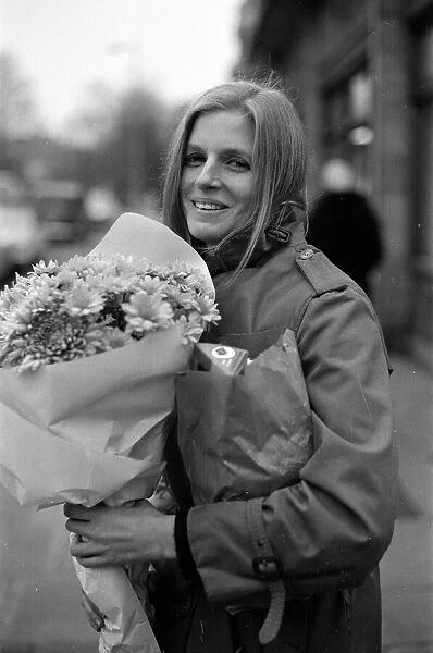 Linda Eastman, (later McCartney), pictured in London on 8th December 1968