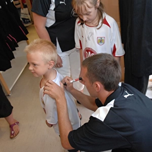 Bristol City Football Club Open Day 08-09: Meeting the First Team