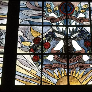 51st Highland Division Stained Glass Window, Vught