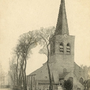 Church at Spycker, Nord department, France