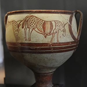 Cyprus. Mediterranean. Amphora, vessels for mixing and pouri