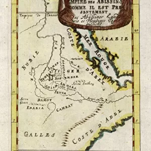 Map / Africa / Ethiopia 18C