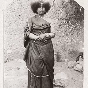 Miixed race (?) woman, Madagascar