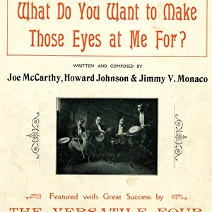 Music cover, What Do You Want to Make Those Eyes at Me For?